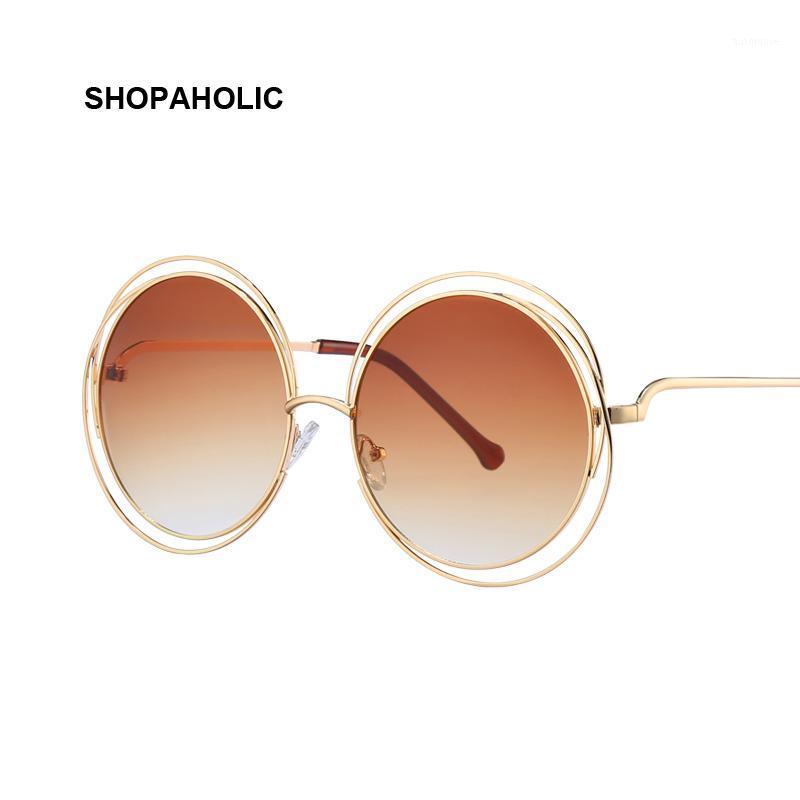 Round Luxury Sunglasses Women Brand Designer Classic Oversized Large Size Retro Sun Glasses for Women Mirror Lady Female Oculos1
Round Luxury Sunglasses Women Brand Designer Classic Oversized Large Size Retro Sun Glasses for Women Mirror Lady Female Oculos1