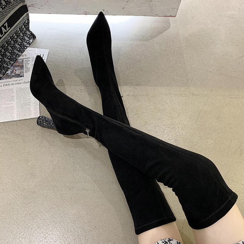 Over The Knee Boots High Heels Women Shoes Suede Thigh High Boots Winter Sexy Pointed Toe Long Women Botas Mujer1, Black
Over The Knee Boots High Heels Women Shoes Suede Thigh High Boots Winter Sexy Pointed Toe Long Women Botas Mujer1, Black