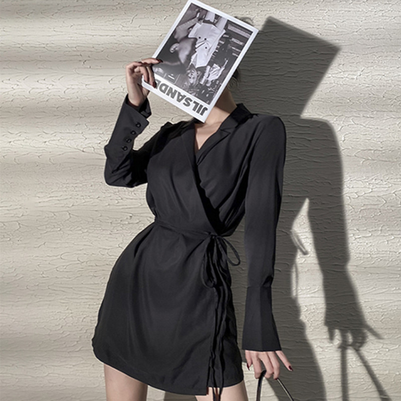 2021 Autumn New Light Black Casual Fashion Chic Vintage V-neck Sexy High Waist Long Mini Dress Sleeves RFZ0
2021 Autumn New Light Black Casual Fashion Chic Vintage V-neck Sexy High Waist Long Mini Dress Sleeves RFZ0