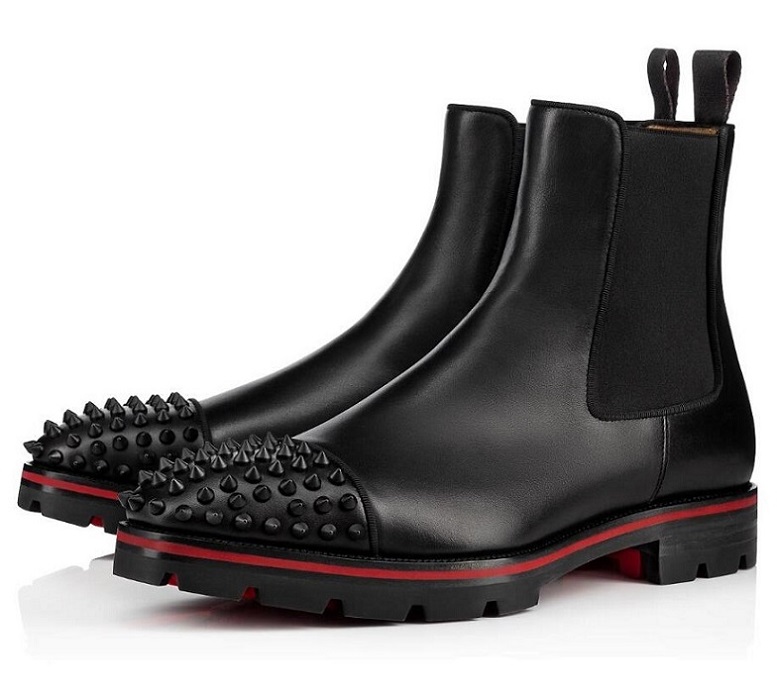Winter Fashion Brands Men Red Bottom Melon Spikes Ankle Boots Red Sole Lug Sole Knight Booties Wedding Party EU38-47,With Original Box
Winter Fashion Brands Men Red Bottom Melon Spikes Ankle Boots Red Sole Lug Sole Knight Booties Wedding Party EU38-47,With Original Box