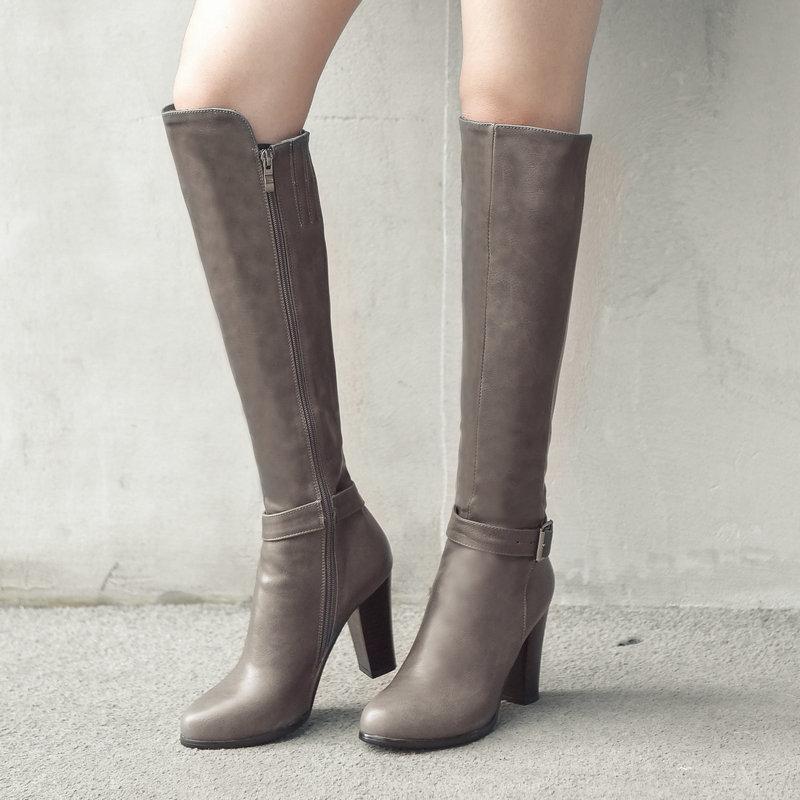2021 New Autumn Winter Fashion Knee High Boots Women Buckle Square High Heel Knight Boots Ladies Zipper Round Toe Shoes Black
2021 New Autumn Winter Fashion Knee High Boots Women Buckle Square High Heel Knight Boots Ladies Zipper Round Toe Shoes Black