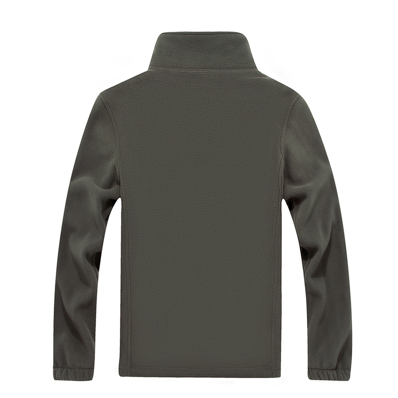 Autumn And Winter New Men's Cardigan Jacket Thick Fleece Jacket Thick Woolen Coat Thick Fleece Solid Color Men's Large Size 7XL T200319