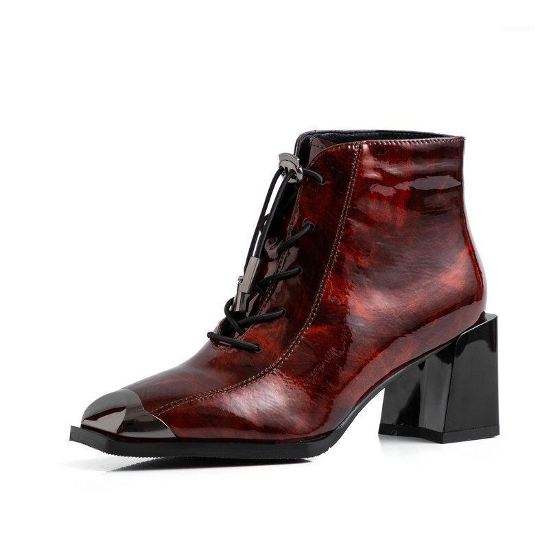 Genuine Leather metal Square Toe Women's ankle Boots print Thick high Heels boots Working Night Club Shoes Woman1, Green
Genuine Leather metal Square Toe Women's ankle Boots print Thick high Heels boots Working Night Club Shoes Woman1, Green