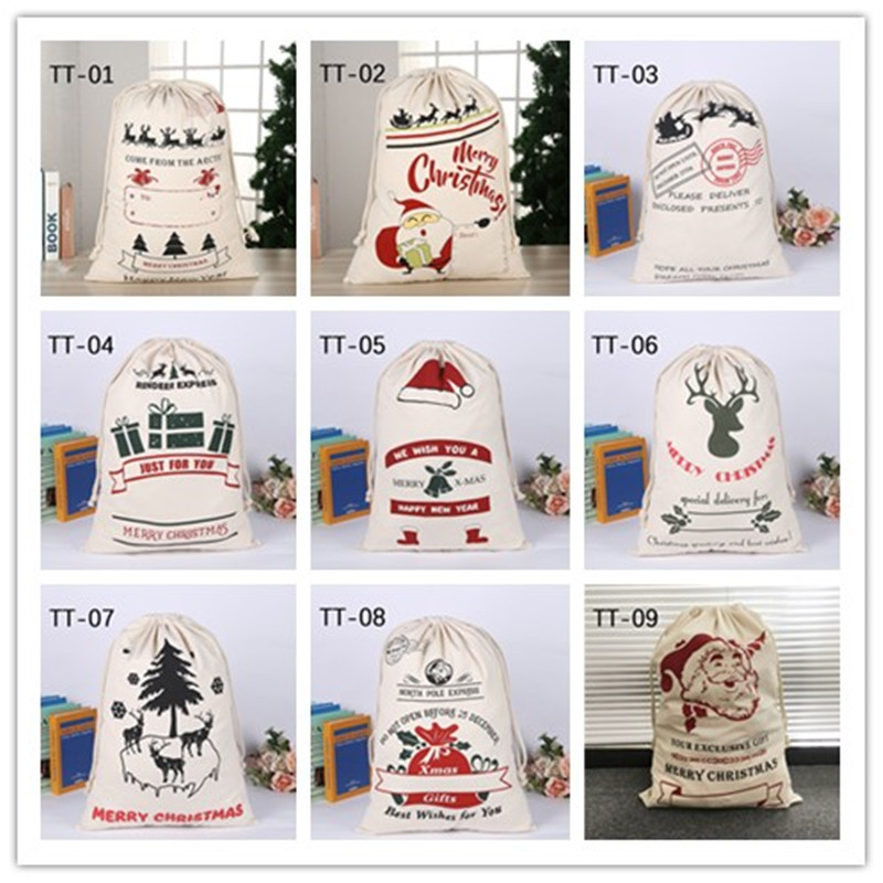 Wholesale Large Christmas Sacks Drawstring Gift Santa Claus Deer Canvas Bags 10 Styles Festival Bag
Wholesale Large Christmas Sacks Drawstring Gift Santa Claus Deer Canvas Bags 10 Styles Festival Bag