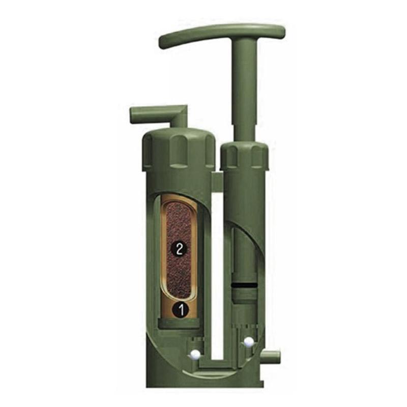 2000 Liters Portable Outdoor Hand Lightweight Water Filter Purify Water Device Hiking Camping Pump Survival Tools, As pic
2000 Liters Portable Outdoor Hand Lightweight Water Filter Purify Water Device Hiking Camping Pump Survival Tools, As pic