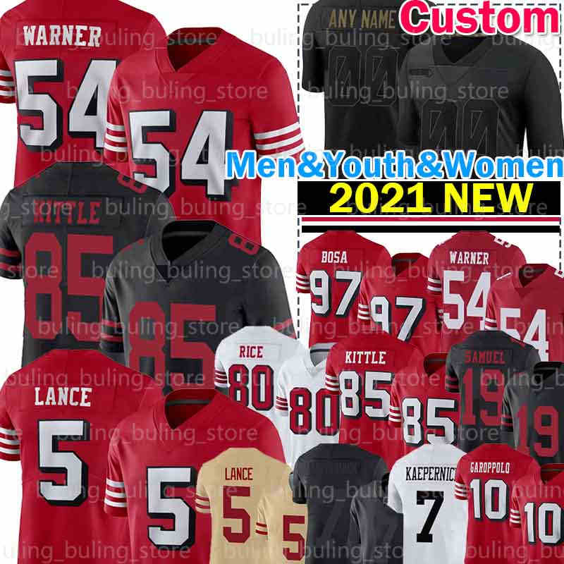 Trey Lance George Kittle Football Jersey Fred Warner Nick Bosa 49ersDeebo Samuel San Jerry Rice Jimmy Garoppolo Francisco Brandon Aiyuk Steve Young Joe Montana 9, Custom men jersey(49 r)
Trey Lance George Kittle Football Jersey Fred Warner Nick Bosa 49ersDeebo Samuel San Jerry Rice Jimmy Garoppolo Francisco Brandon Aiyuk Steve Young Joe Montana 9, Custom men jersey(49 r)