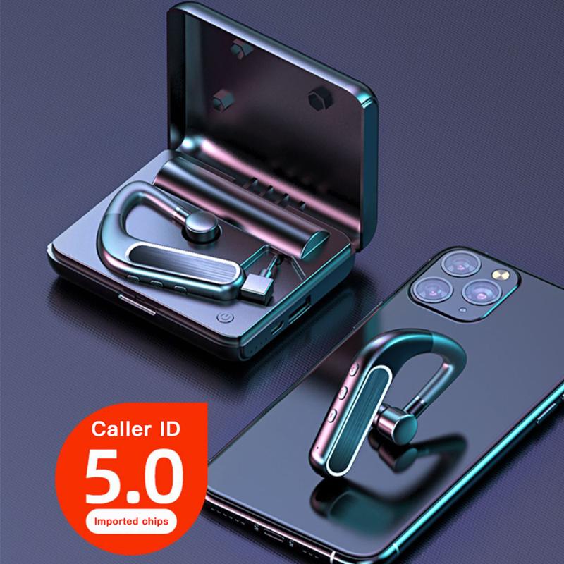 New TWS Wireless Headphones Bluetooth Headset for Phone Handsfree Earphone with Microphone Noise Reduction Earphones For, Black
New TWS Wireless Headphones Bluetooth Headset for Phone Handsfree Earphone with Microphone Noise Reduction Earphones For, Black