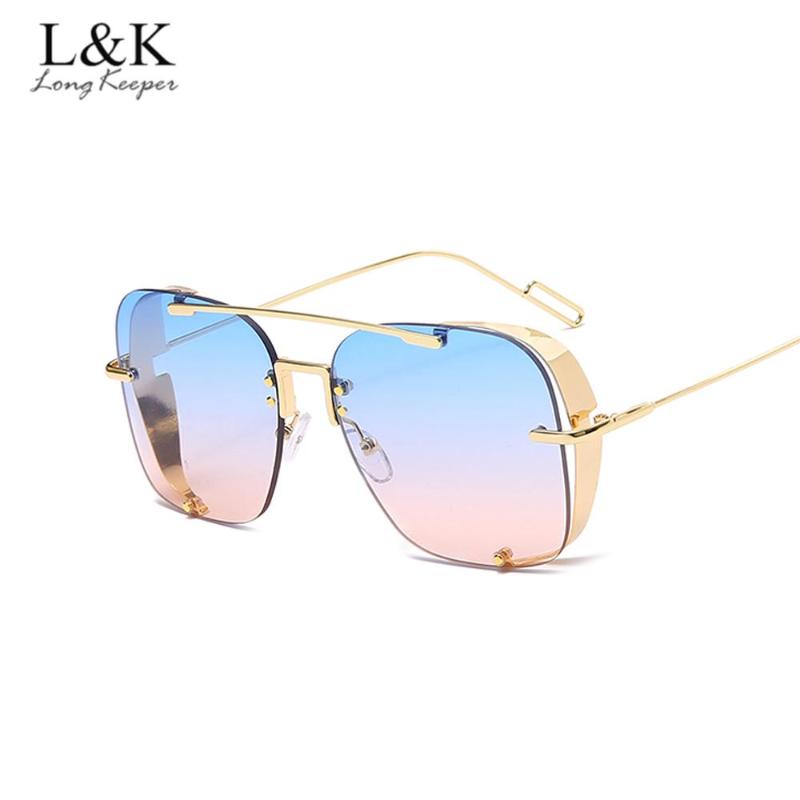 Sunglasses LongKeeper Fashion Steampunk Brand Design Men Women Vintage Square Metal Punk Sun Glasses Male UV400 Shades Eyewear
Sunglasses LongKeeper Fashion Steampunk Brand Design Men Women Vintage Square Metal Punk Sun Glasses Male UV400 Shades Eyewear