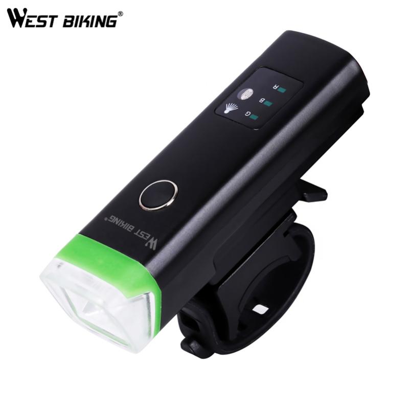 Bike Lights WEST BIKING 1200mAh Cycling Smart Induction Front Light Waterproof LED Bicycle USB Charging Torch Headlight
Bike Lights WEST BIKING 1200mAh Cycling Smart Induction Front Light Waterproof LED Bicycle USB Charging Torch Headlight