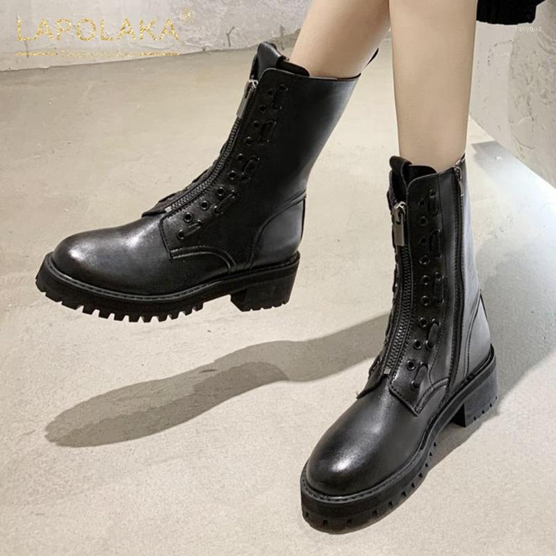 Lapolaka 2020 Hot Sale Square Heels Comfortable Shoes Ladies Boots Female Zip Up Platform Concise INS Hot Boots Woman Shoes1, Black
Lapolaka 2020 Hot Sale Square Heels Comfortable Shoes Ladies Boots Female Zip Up Platform Concise INS Hot Boots Woman Shoes1, Black