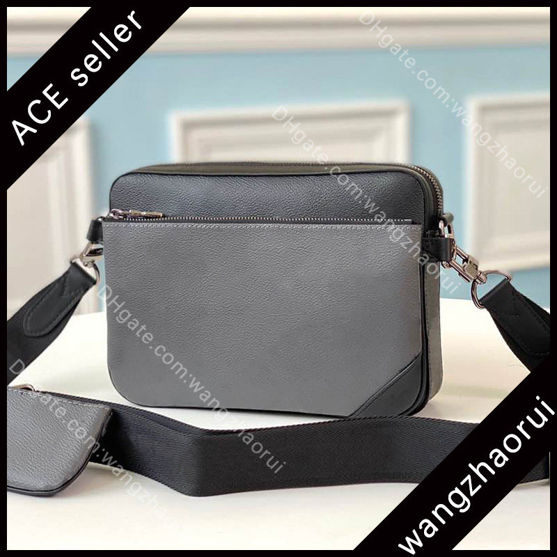 5A top quality trio genuine leather men messenger bags canvas shoulder bags fashion cross body bag composite bags with box A012, M69443
5A top quality trio genuine leather men messenger bags canvas shoulder bags fashion cross body bag composite bags with box A012, M69443