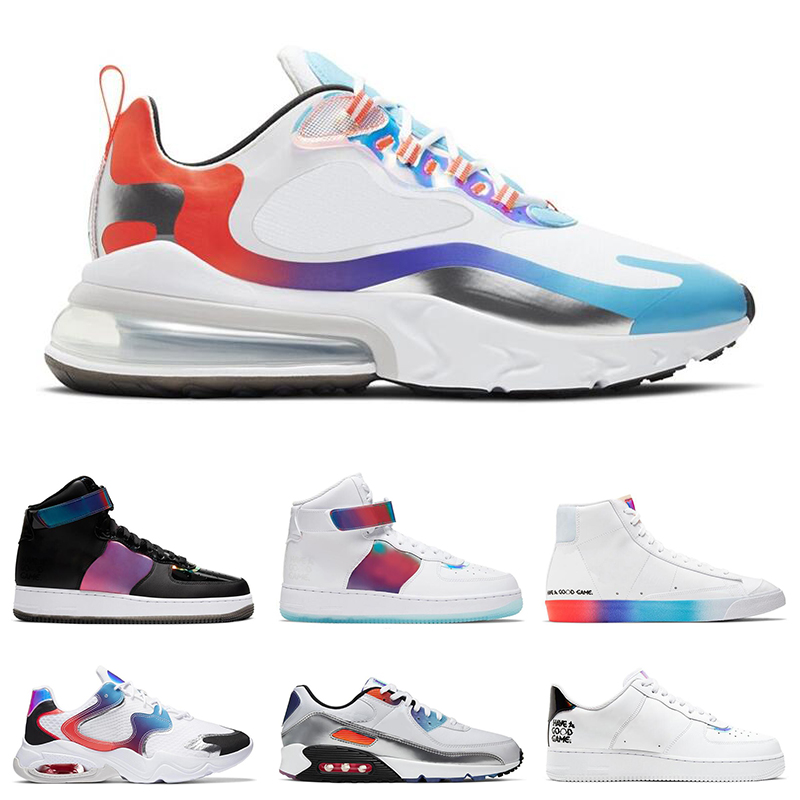 have a good game pack men women running shoes trainers 270 react rainbow 90 Blazer Mid 77 Vintage mens outdoor sports sneakers, #5
have a good game pack men women running shoes trainers 270 react rainbow 90 Blazer Mid 77 Vintage mens outdoor sports sneakers, #5