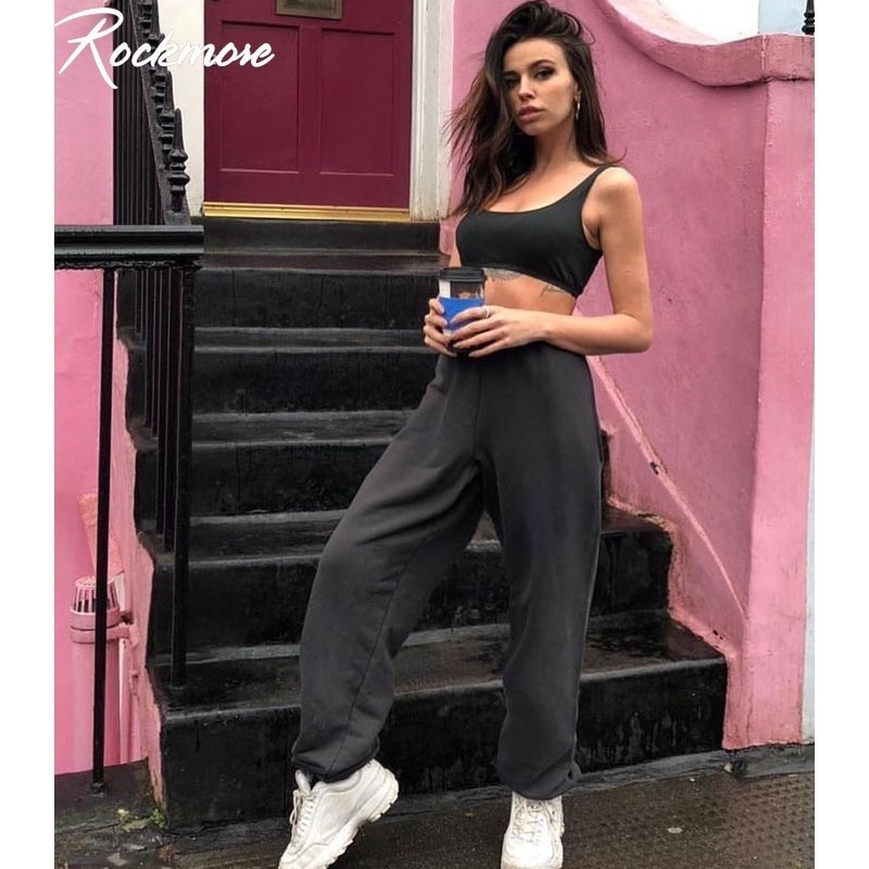 Rockmore Gray Harajuku High Waisted Trousers Women Jogger Hip Hop Pants Women Black Pencil Pants High Waist Joggers Sweatpants 201031, White
Rockmore Gray Harajuku High Waisted Trousers Women Jogger Hip Hop Pants Women Black Pencil Pants High Waist Joggers Sweatpants 201031, White