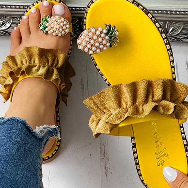 Women Sandals Slippers Shoes Flat Flip Flops String Bead Summer Fashion Wedges Woman Slides Pineapple Lady Casual Mujer1, Yellow
Women Sandals Slippers Shoes Flat Flip Flops String Bead Summer Fashion Wedges Woman Slides Pineapple Lady Casual Mujer1, Yellow