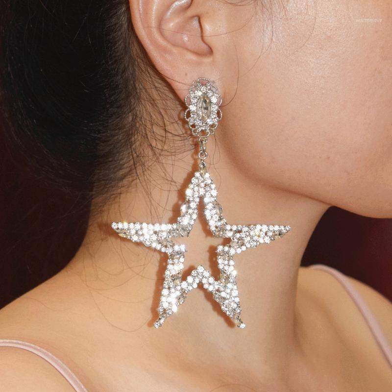 Stunning Crystal Rhinestone Star Pendant Dangle Earrings for Women Fashion Jewelry Hot Trendy Statement Earrings Accessories1
Stunning Crystal Rhinestone Star Pendant Dangle Earrings for Women Fashion Jewelry Hot Trendy Statement Earrings Accessories1
