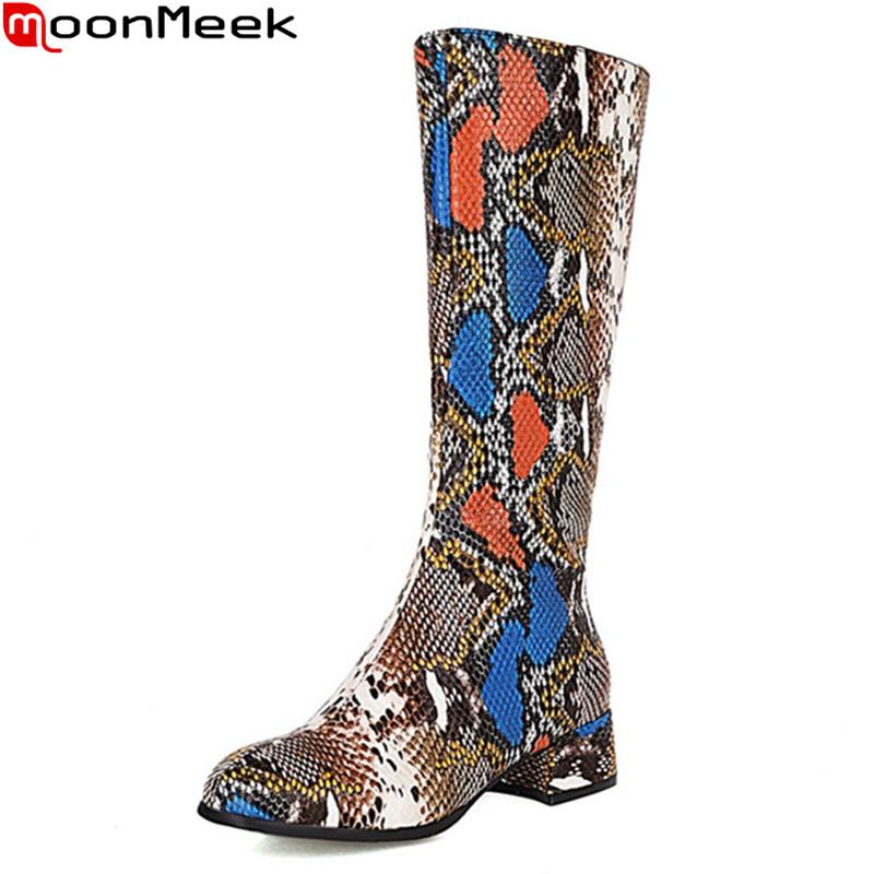 MoonMeek 2021 Big Size 33-48 Women Boots Med Heels Square Toe Winter Knee High Boots Fashion Pu Leather Ladies Shoes, Blue
MoonMeek 2021 Big Size 33-48 Women Boots Med Heels Square Toe Winter Knee High Boots Fashion Pu Leather Ladies Shoes, Blue