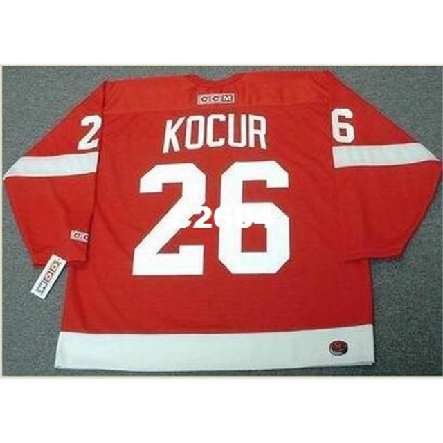 Men #26 JOEY KOCUR Detroit Red Wings 1989 CCM RETRO Away Hockey Jersey or custom any name or number retro Jersey
Men #26 JOEY KOCUR Detroit Red Wings 1989 CCM RETRO Away Hockey Jersey or custom any name or number retro Jersey