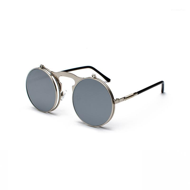 Steam Punk Sunglasses Men Women Flip Up Round Sun Glasses for Female Male Brand Designer Steampunk Sunglasses-women Metal Frames1
Steam Punk Sunglasses Men Women Flip Up Round Sun Glasses for Female Male Brand Designer Steampunk Sunglasses-women Metal Frames1