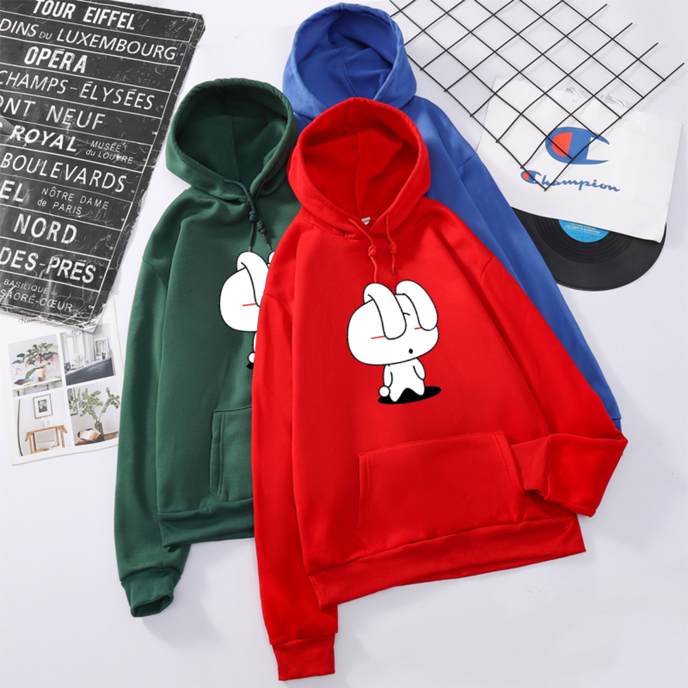 European and American women' blindfold rabbit print Hooded ins fashion couple' Sweater men' coat factory sales, Purple
European and American women' blindfold rabbit print Hooded ins fashion couple' Sweater men' coat factory sales, Purple
