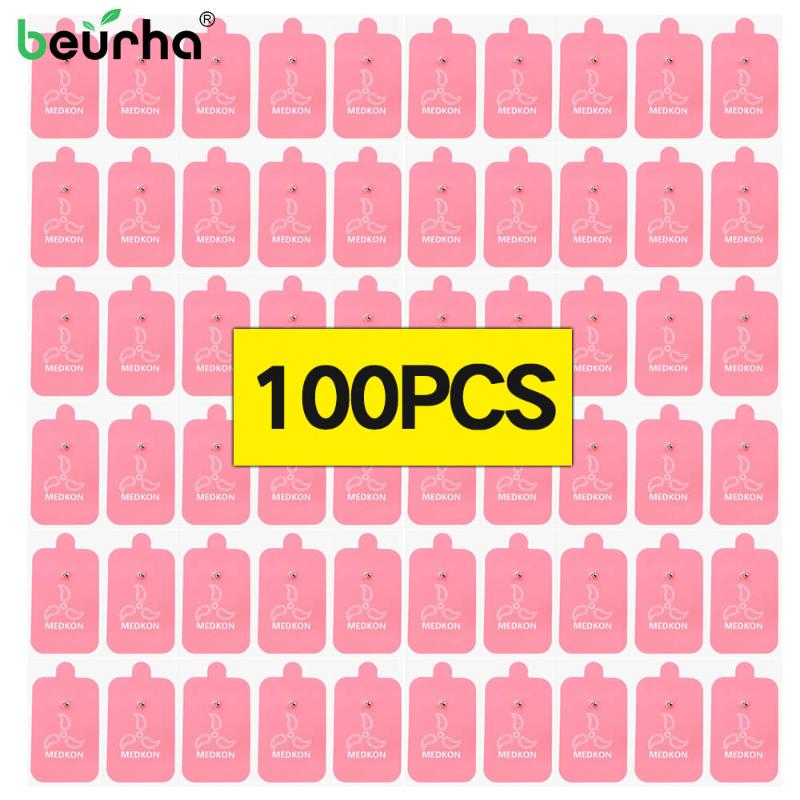 100PCS/Lot Pink Health Messenger Electrode Pads Tens Acupuncture Therapy Machine Accessories Medium Low Frequency Massager Patch
100PCS/Lot Pink Health Messenger Electrode Pads Tens Acupuncture Therapy Machine Accessories Medium Low Frequency Massager Patch