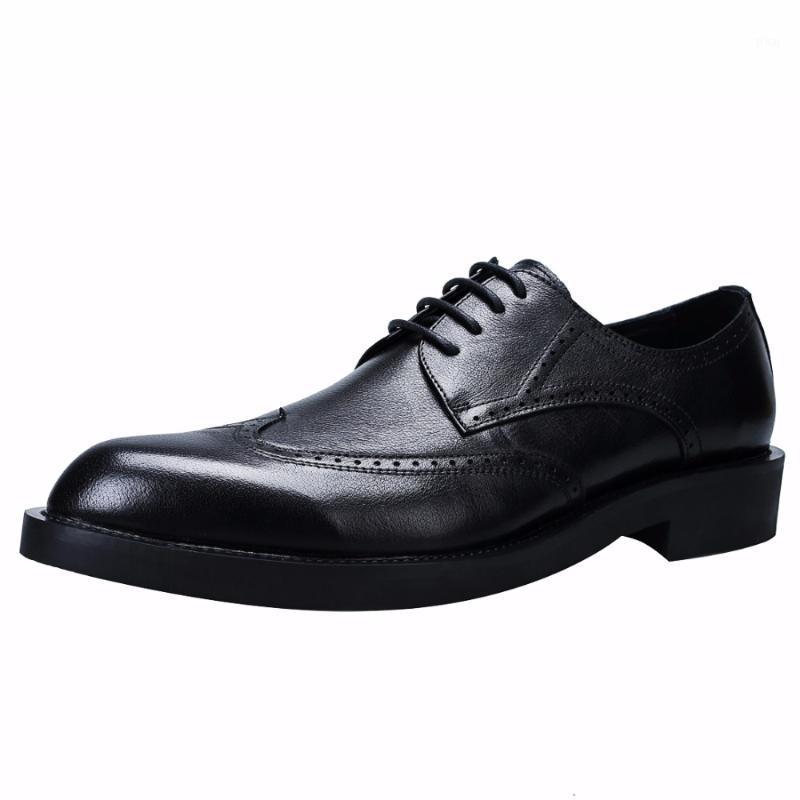 Big Size British Men Genuine Leather Retro Carved Business Dress Shoes Mens Lace-Up Pointed Toe Wide Breathable Bullock Shoes1, Black
Big Size British Men Genuine Leather Retro Carved Business Dress Shoes Mens Lace-Up Pointed Toe Wide Breathable Bullock Shoes1, Black