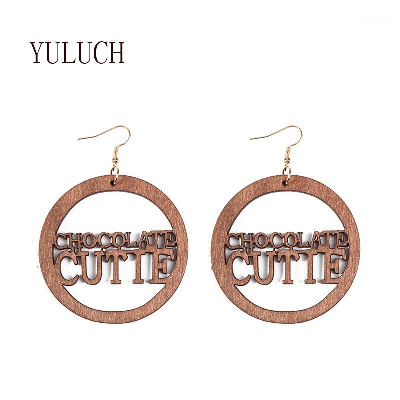 YULUCH women wood earring chocolate cutie words earrings girls hollow out simple art Jewellery part accessories WOMAN1
YULUCH women wood earring chocolate cutie words earrings girls hollow out simple art Jewellery part accessories WOMAN1