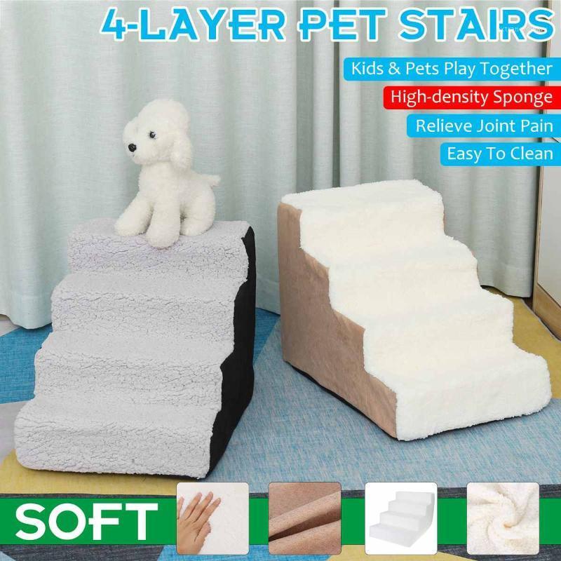 4-Layer Pet Stairs Dog Steps Climbing Ladder Non-Skid No-Assembly Comfortable High Rebound Pet Ramp For Indoor Kids Cat Play1, Khaki
4-Layer Pet Stairs Dog Steps Climbing Ladder Non-Skid No-Assembly Comfortable High Rebound Pet Ramp For Indoor Kids Cat Play1, Khaki