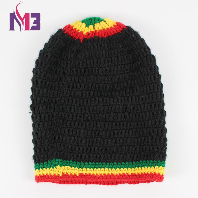 Fashion Unisex Rasta Hat Winter Warm Handmade Knitted Crochet Hats Jamaican Beanie Caps Hip Hop Cap Bob Marley Rasta Reggae Hats, Black
Fashion Unisex Rasta Hat Winter Warm Handmade Knitted Crochet Hats Jamaican Beanie Caps Hip Hop Cap Bob Marley Rasta Reggae Hats, Black