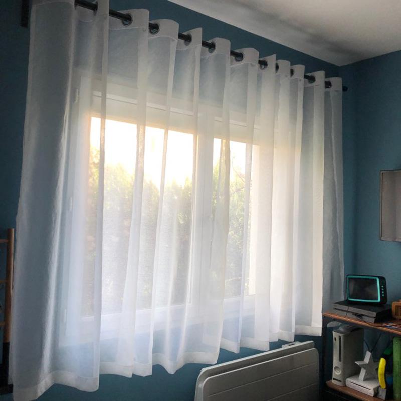 White Tulle Short Curtain for Living room Solid Sheer Voile Curtains for Kitchen Window Screening Linen Curtain Door Wedding, Pink
White Tulle Short Curtain for Living room Solid Sheer Voile Curtains for Kitchen Window Screening Linen Curtain Door Wedding, Pink