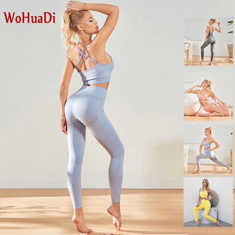 WOHUADI 2021 Sports Clothing Set Bra Women Gym Workout Yoga Suit Fitness High Waist Leggings Push Up Female Sportswear Athletic, Gray bra
WOHUADI 2021 Sports Clothing Set Bra Women Gym Workout Yoga Suit Fitness High Waist Leggings Push Up Female Sportswear Athletic, Gray bra