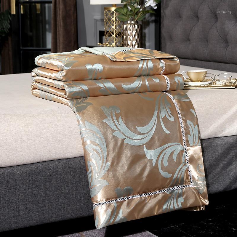 High-end New Products Silk Quilts Summer Thin Quilt Air Conditioner Quilt Comforter Blanket Suitable for adult children #s1, -cw-06
High-end New Products Silk Quilts Summer Thin Quilt Air Conditioner Quilt Comforter Blanket Suitable for adult children #s1, -cw-06