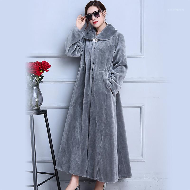 2020 new winter long fur coat female over-the-knee long-sleeved sheared sheep coats1, Red
2020 new winter long fur coat female over-the-knee long-sleeved sheared sheep coats1, Red