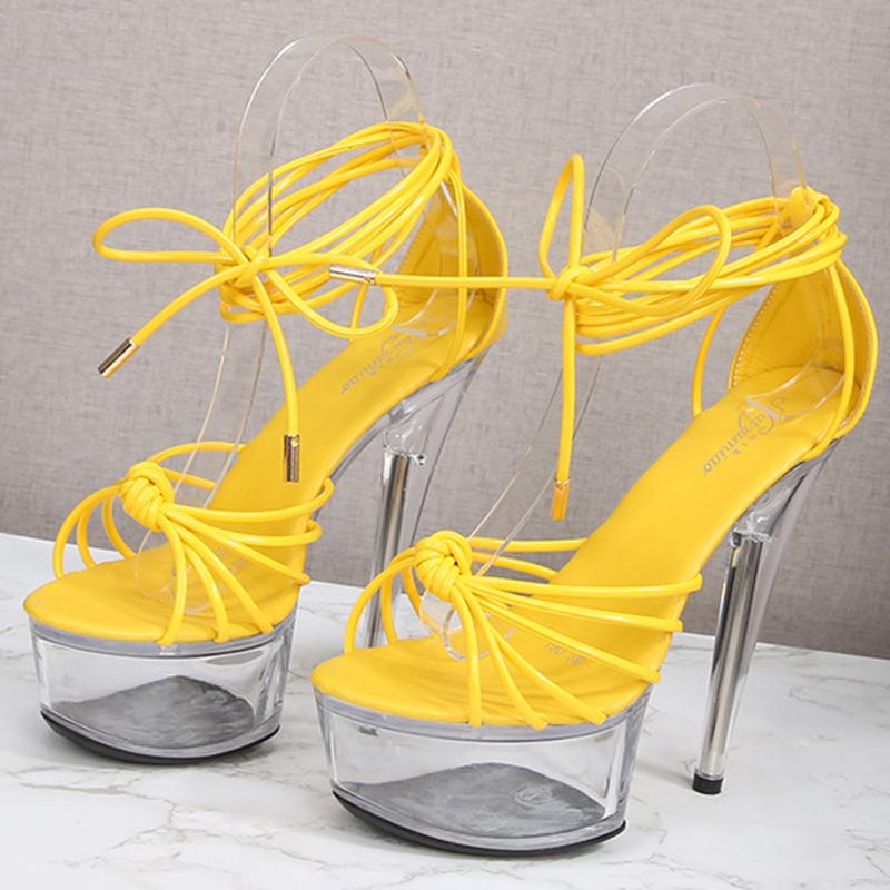 Women sandals 13CM15CM fine-heeled high heel nightclub sexy strap super high-heeled fish mouth shoes size 34-43, 13cm white no
Women sandals 13CM15CM fine-heeled high heel nightclub sexy strap super high-heeled fish mouth shoes size 34-43, 13cm white no
