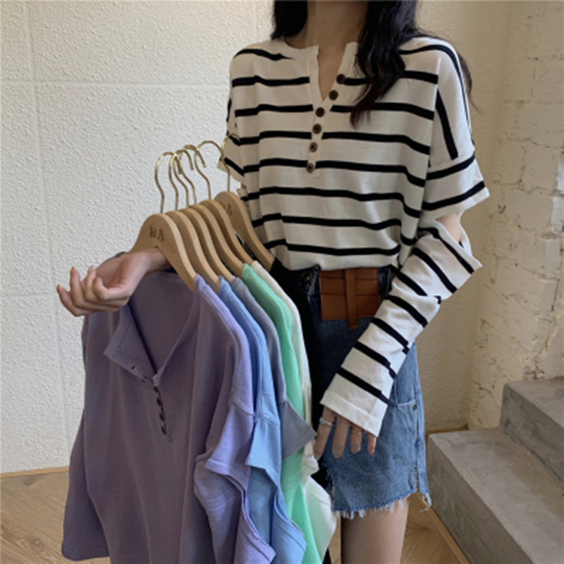 2021 New 7 colours Korean style out long sleeve t-shirts of women shirt femme mesh tops (l9112 2URD, Lavender
2021 New 7 colours Korean style out long sleeve t-shirts of women shirt femme mesh tops (l9112 2URD, Lavender
