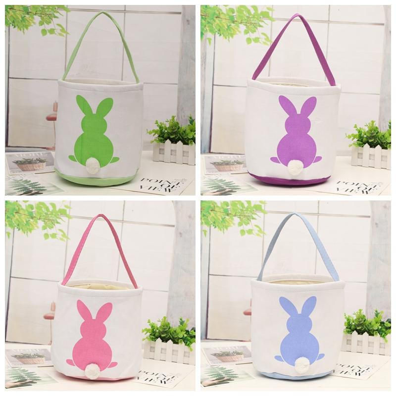 Rabbit Printed Easter Bucket Canvas Cotton Plush Bunny Easter Handheld Basket Kids Hunt Egg Candy Storage
Rabbit Printed Easter Bucket Canvas Cotton Plush Bunny Easter Handheld Basket Kids Hunt Egg Candy Storage