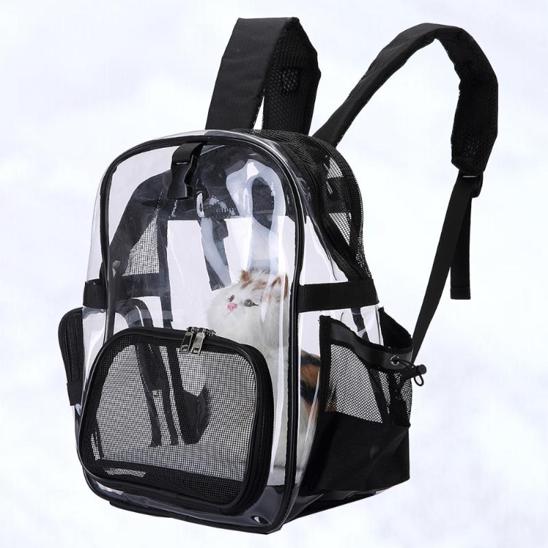 Portable Outdoor Dog Transparent Backpack Space Shoulder Bag Air Permeable Bag for Pet Dog Cat (Black
Portable Outdoor Dog Transparent Backpack Space Shoulder Bag Air Permeable Bag for Pet Dog Cat (Black