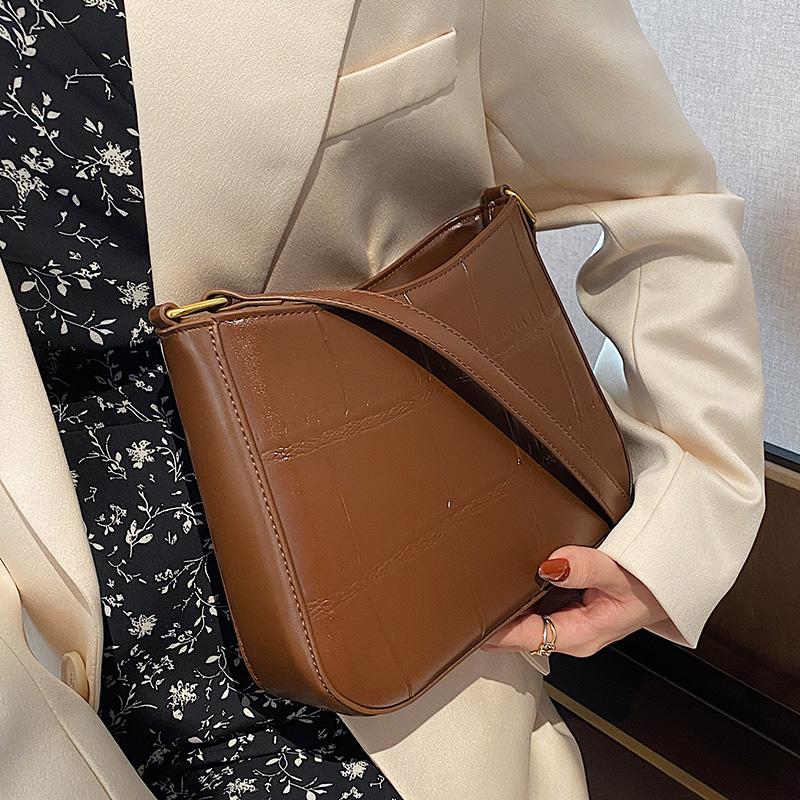 Simple Small Stone Pattern PU Leather Luxury Handbags and Purses 2021 Winter Women's Fashion Designer Shoulder Bag, Beige
Simple Small Stone Pattern PU Leather Luxury Handbags and Purses 2021 Winter Women's Fashion Designer Shoulder Bag, Beige