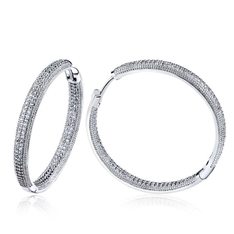 New arrivals luxury women Hoop Earring wedding party earring copper material setting white cz fashion jewelry Free drop shipping
New arrivals luxury women Hoop Earring wedding party earring copper material setting white cz fashion jewelry Free drop shipping