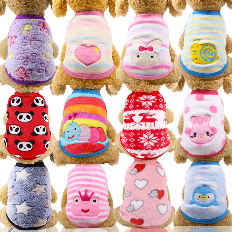 Velvet teacup Dog Apparel small milk dogs cat teddy clothes vest pet supplies, Mix colors
Velvet teacup Dog Apparel small milk dogs cat teddy clothes vest pet supplies, Mix colors