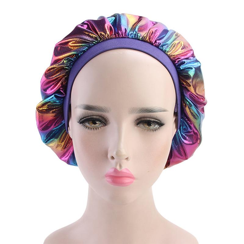 Head Cover Ladies Elastic Shower Salon Sleeping Hat Soft Bonnet Wide Band Hair Care Turban Women Night Cap Fashion Chemotherapy, Blue
Head Cover Ladies Elastic Shower Salon Sleeping Hat Soft Bonnet Wide Band Hair Care Turban Women Night Cap Fashion Chemotherapy, Blue