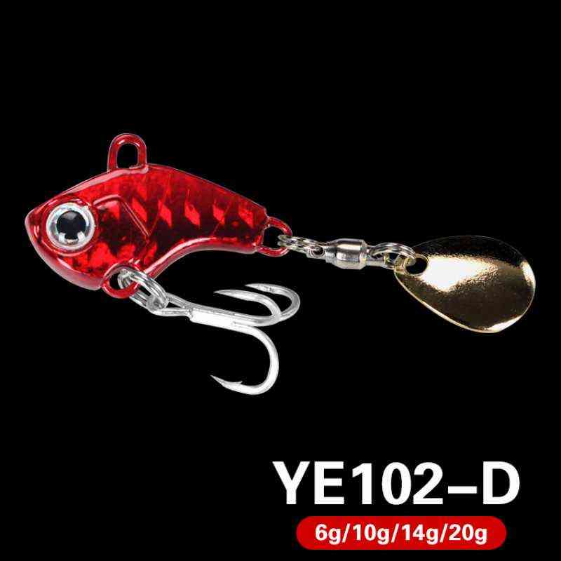 7g10g14g20g Vib Spoon Set Metal Fishing Lures Bait Bass Pike Trout Jig Spinnerbait Sequins Vibrating Whopper Plopper Pesca 220207