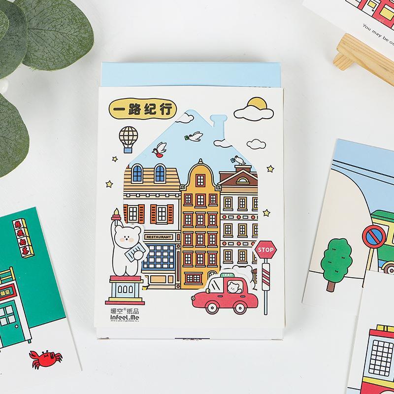 30 Pcs/lot Warm Air Postcard Posters Vintage Style Memory Postcard Set Greeting Cards Gift New Years Postcards1
30 Pcs/lot Warm Air Postcard Posters Vintage Style Memory Postcard Set Greeting Cards Gift New Years Postcards1