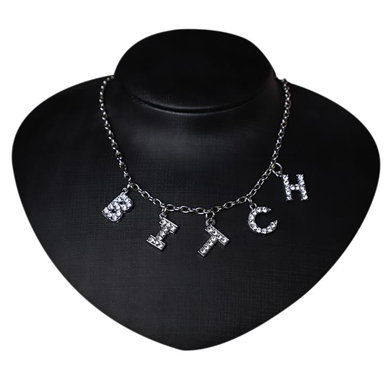 Chokers Letter Choker Collar Necklaces Chain Rhinestone Clavicle Necklace For Women Fashion Jewelry
Chokers Letter Choker Collar Necklaces Chain Rhinestone Clavicle Necklace For Women Fashion Jewelry