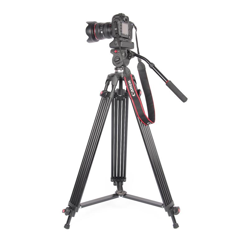 

JieYang jy0606 jy-0606 Professional Tripod camera tripod/Video Tripod/Dslr VIDEO Tripod Fluid Head Damping for video