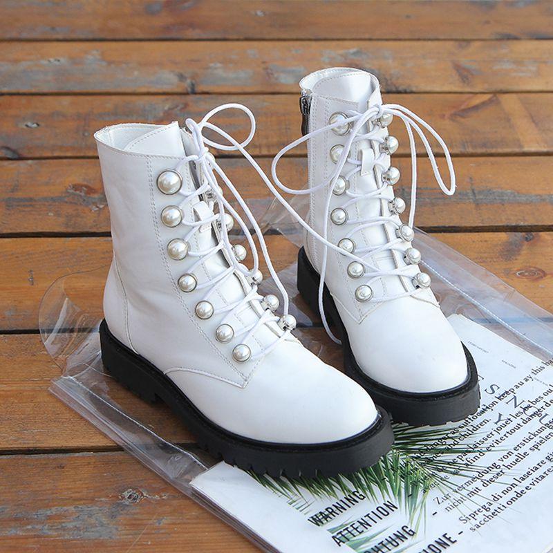 Comfortable winter ankle boots platform shoes lace-up zipper white ladies boots fashion studded black
Comfortable winter ankle boots platform shoes lace-up zipper white ladies boots fashion studded black