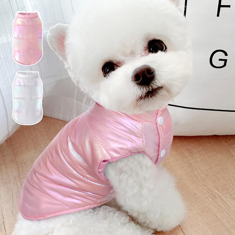 Winter Waterproof Dog Clothes Cute Small Puppy Cat Clothes Jacket Pet Clothing Soft Puppy Kitten Pet Coats Chihuahua -2XL, White 
Winter Waterproof Dog Clothes Cute Small Puppy Cat Clothes Jacket Pet Clothing Soft Puppy Kitten Pet Coats Chihuahua -2XL, White