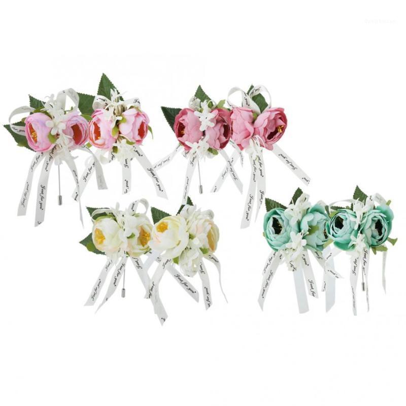 2 Pcs Chest Flower Corsage Bridesmaid Wrist Flower Set Wedding Flowers Accessories Prom Suit Decoration1, Green
2 Pcs Chest Flower Corsage Bridesmaid Wrist Flower Set Wedding Flowers Accessories Prom Suit Decoration1, Green