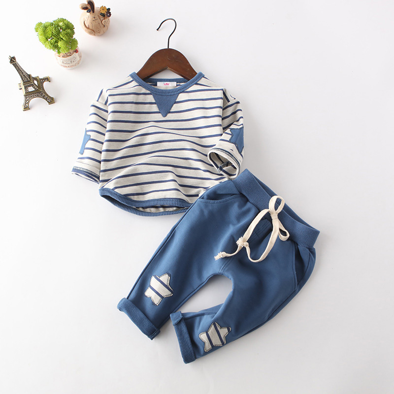 Children Clothing Autumn Winter Boys Clothes T-shirt+Pants 2pcs Outfits Kids Clothes Boys Sport Suit For Boys Clothing Sets 201127