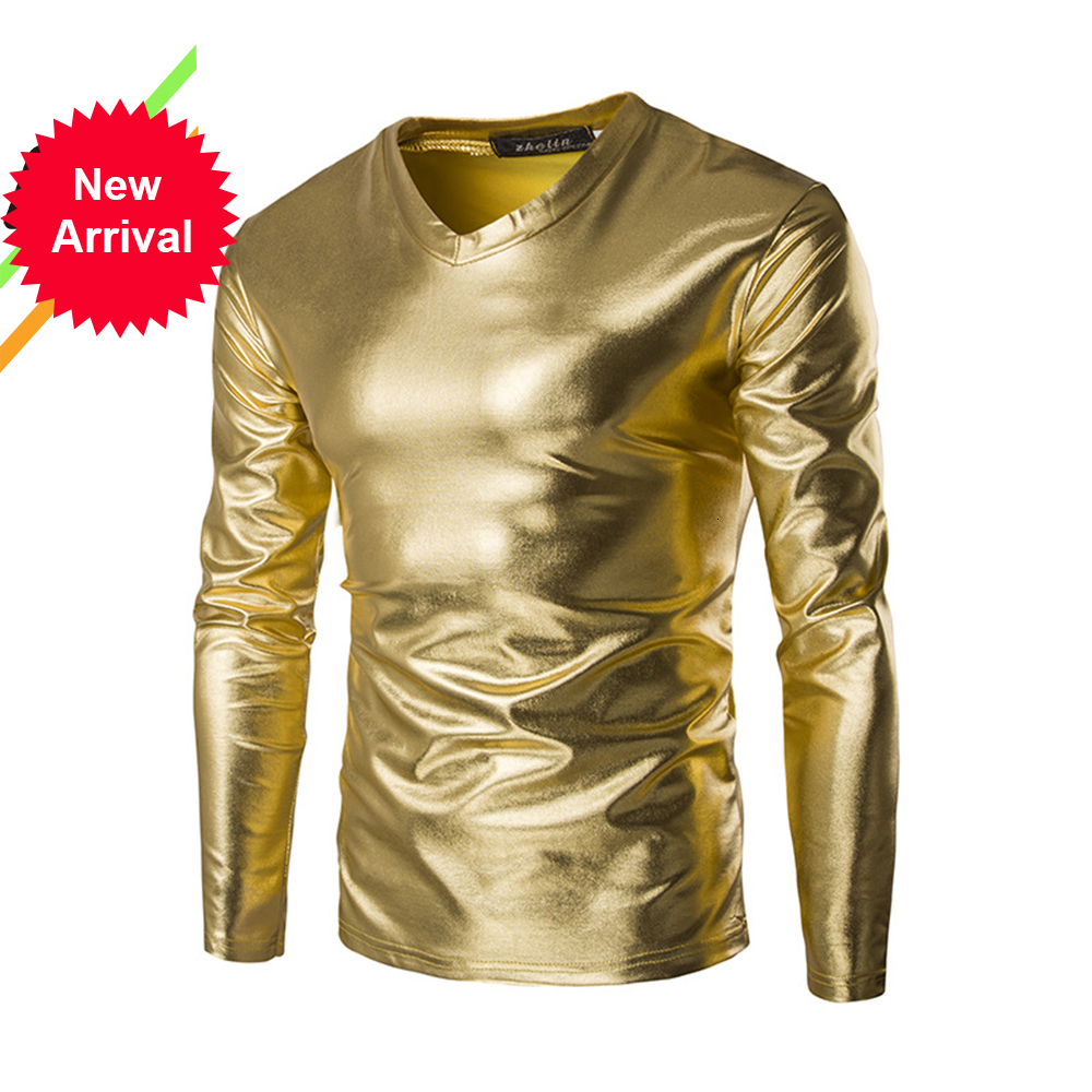 2021 New Men's T-shirt Short-sleeve Man Long Sleeves Pure Color Men t Shirt T-shirts for Male Tops Glossy Show Aivi, Silver
2021 New Men's T-shirt Short-sleeve Man Long Sleeves Pure Color Men t Shirt T-shirts for Male Tops Glossy Show Aivi, Silver