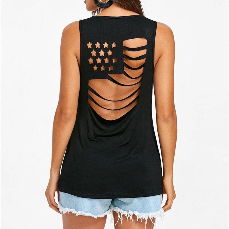 New American Flag Back Sleeveless T-Shirt Running Vest Women Yoga Sport Wear Fitness Clothing1, Black
New American Flag Back Sleeveless T-Shirt Running Vest Women Yoga Sport Wear Fitness Clothing1, Black